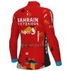 Wielershirt 2022 Bahrain Victorious Lange Mouw Rood